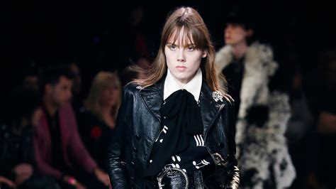 How Hedi Slimane Paid Homage to Yves Saint Laurent for Fall 